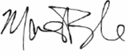 Marcus Blair’s signature